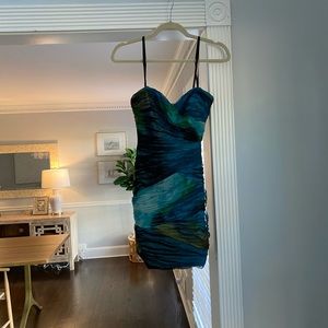 BCBG MAXAZRIA strapless minidress